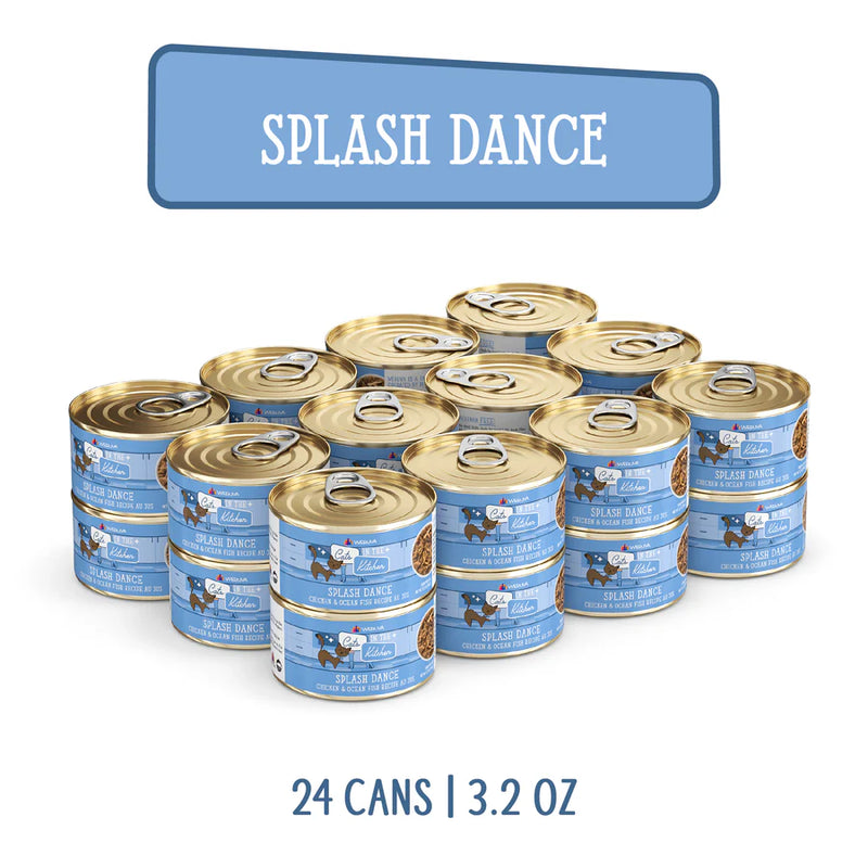 Cats in the Kitchen Cans Splash Dance 3.2oz-Four Muddy Paws