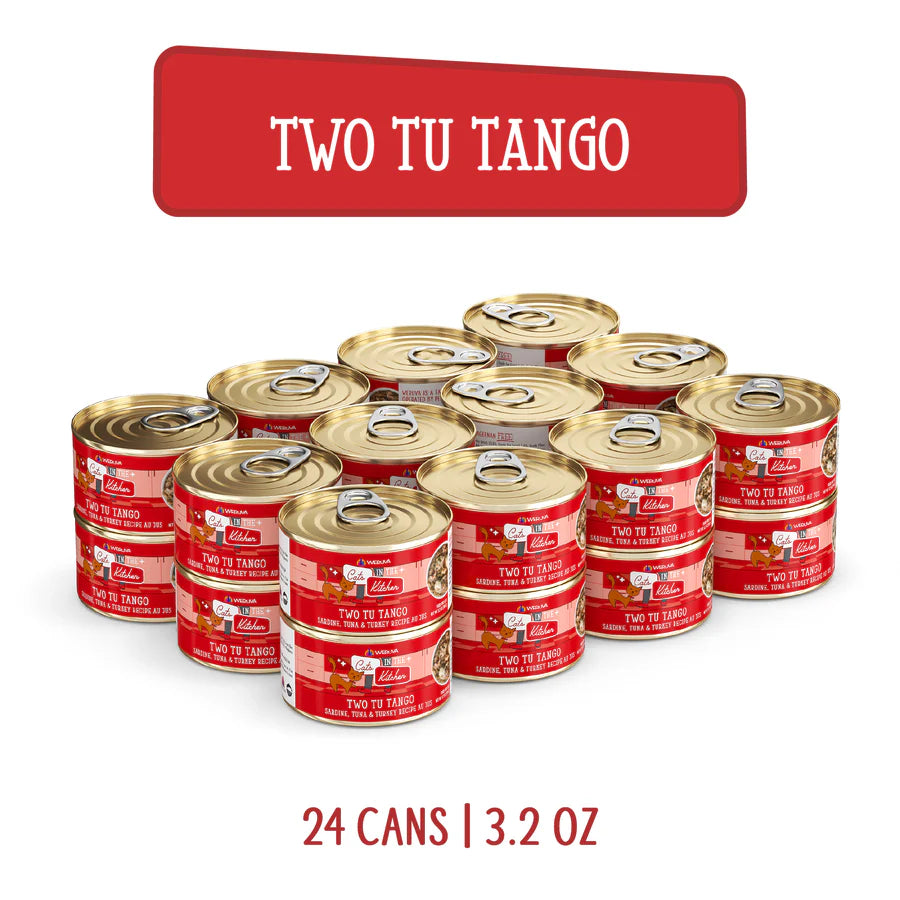 Cats in the Kitchen Two tu Tango 3.2oz Can-Four Muddy Paws