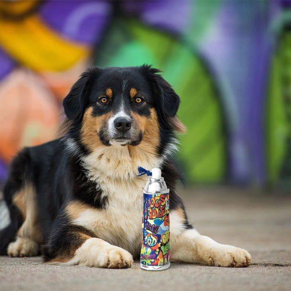 Cavall Street Art Spray Can Dog Toy-Four Muddy Paws