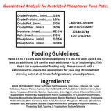 Dave's Restricted Phosphorus Tuna Dog Can 13.2oz-Four Muddy Paws