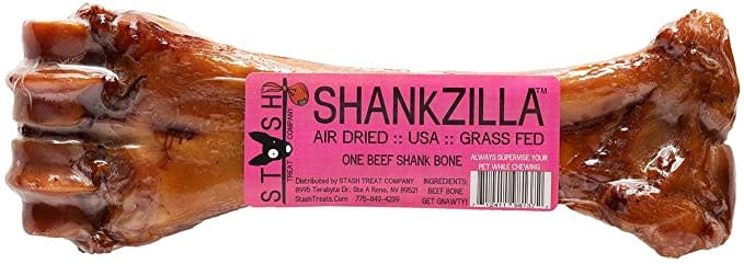 Diggin Your Dog Stash Shankzilla Dehydrated Beef Shank-Four Muddy Paws