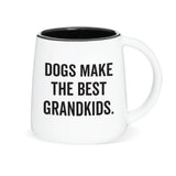 Dogs Make the Best Grandkids Mug-Four Muddy Paws
