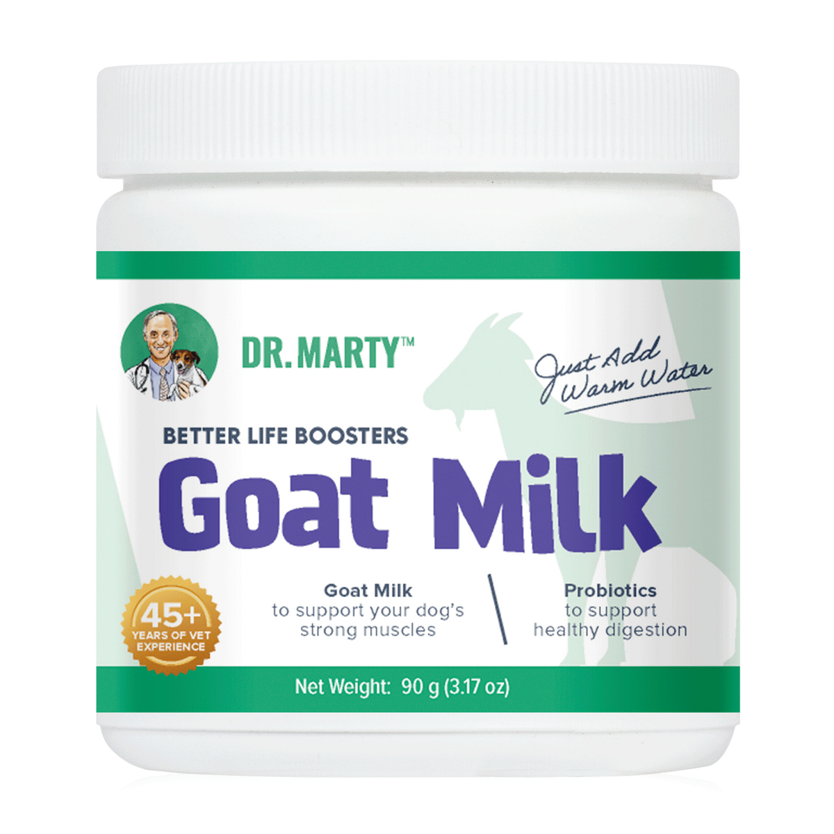 Dr. Marty Better Life Booster Goat Milk 3.17oz-Four Muddy Paws