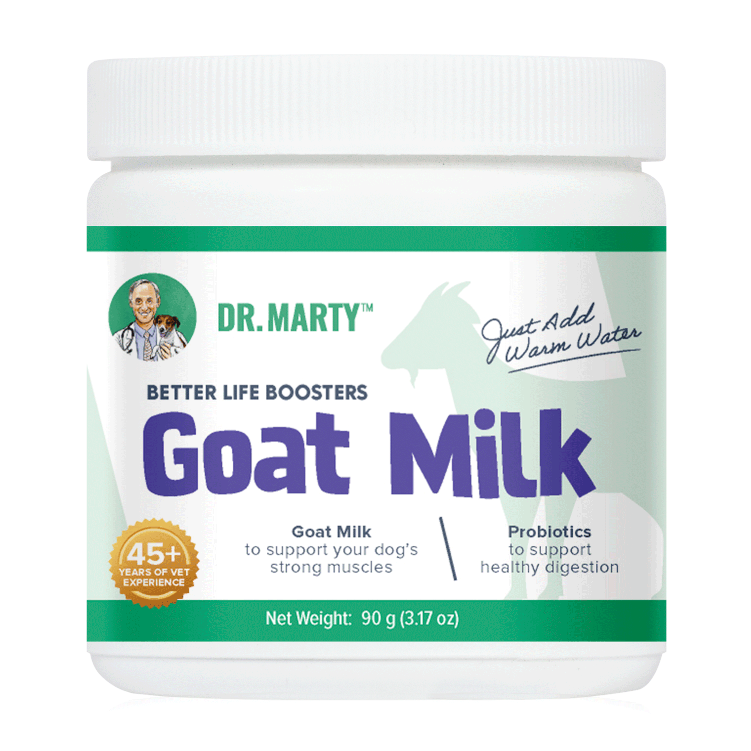 Dr. Marty Better Life Booster Goat Milk 3.17oz-Four Muddy Paws