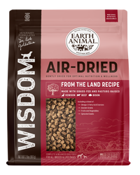 Earth Animal Air Dried Wisdom From the Land Dog Food 2lbs-Four Muddy Paws