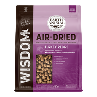 Earth Animal Air Dried Wisdom Turkey Dog Food 2lbs-Four Muddy Paws