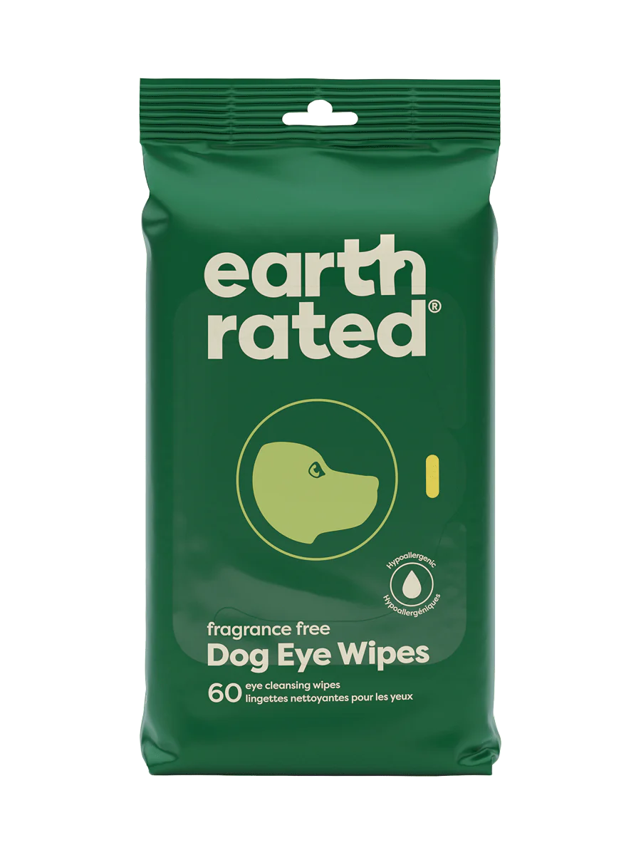 Earth Rated Eye Wipes-Four Muddy Paws