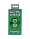 Earth Rated Poop Bags 8 Lavender Scented Refill Rolls 120ct-Four Muddy Paws