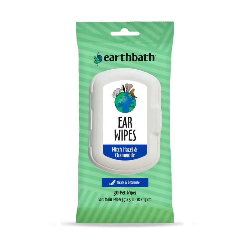 Earthbath Dog/Cat Ear Wipes with Chamomile-Four Muddy Paws