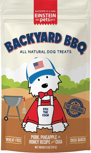 Einstein Pets Everydays Backyard BBQ Dog Treat 6oz-Four Muddy Paws