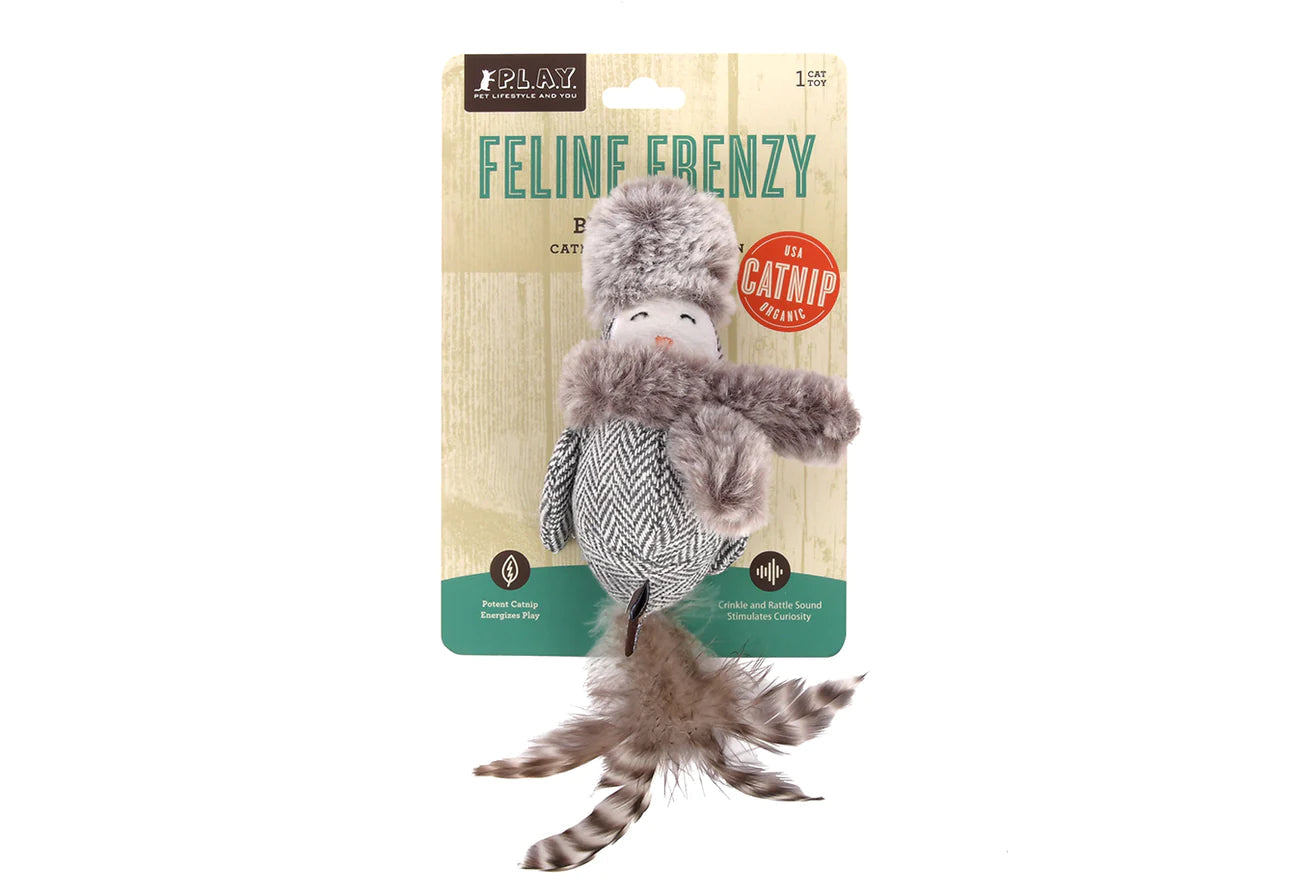 Feline Frenzy Blissful Birdie Cat Toy-Four Muddy Paws