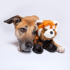 Fluff & Tuff Archie Red Panda Dog Toy-Four Muddy Paws