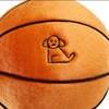 Fluff & Tuff Basketball Dog Toy-Four Muddy Paws