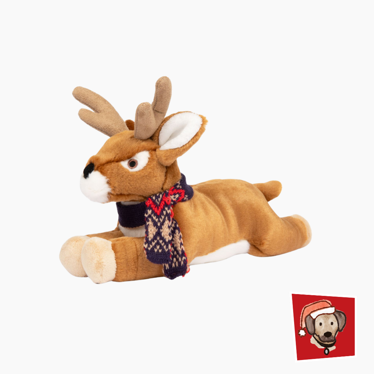 Fluff & Tuff Robbie Reindeer-Four Muddy Paws