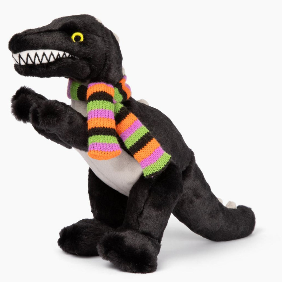 Fluff and Tuff Rocky T-Rex Dog Toy-Four Muddy Paws