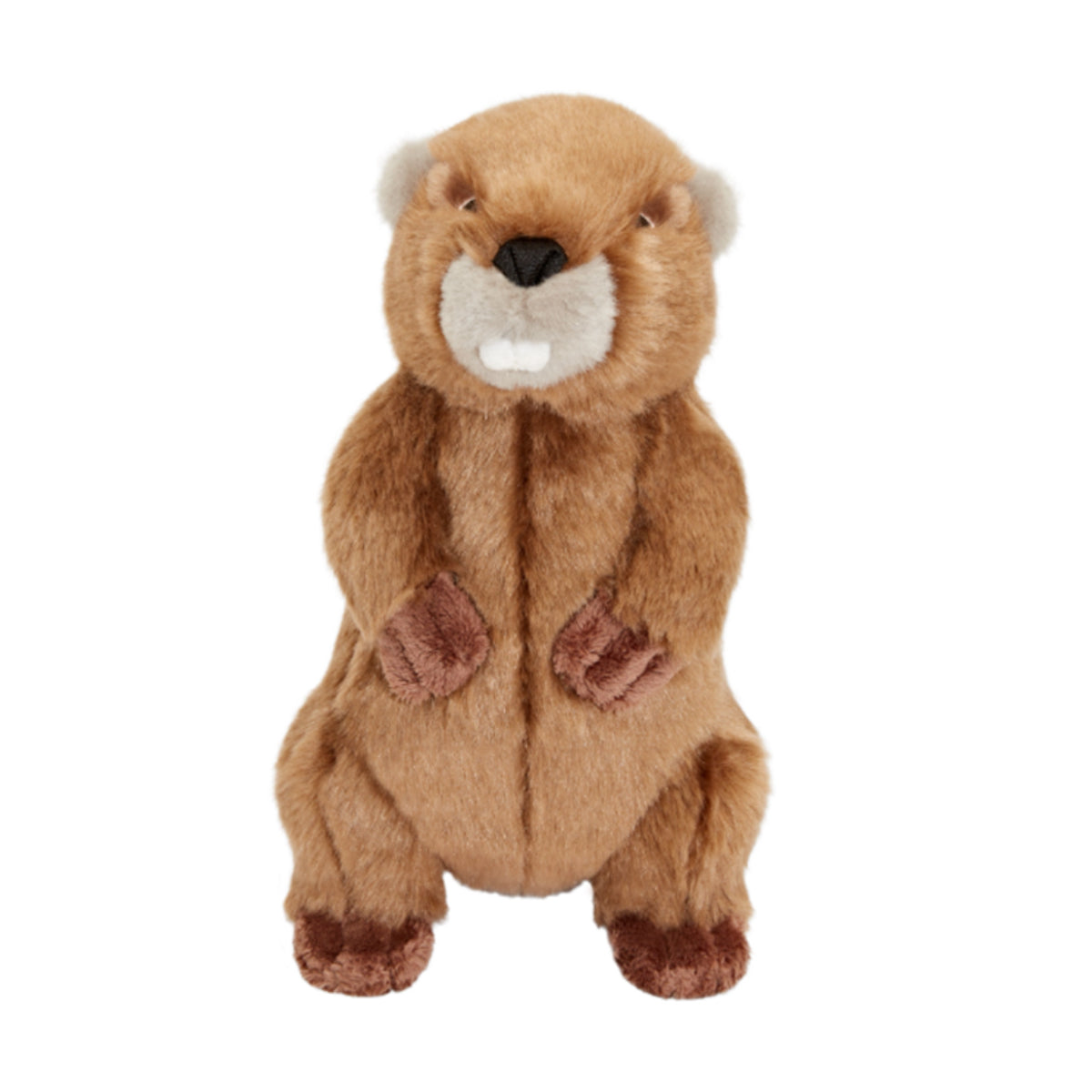 Fluff and Tuff Troy Beaver Dog Toy-Four Muddy Paws