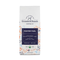 Foster Fuel Blend Whole Bean Coffee 12oz-Four Muddy Paws