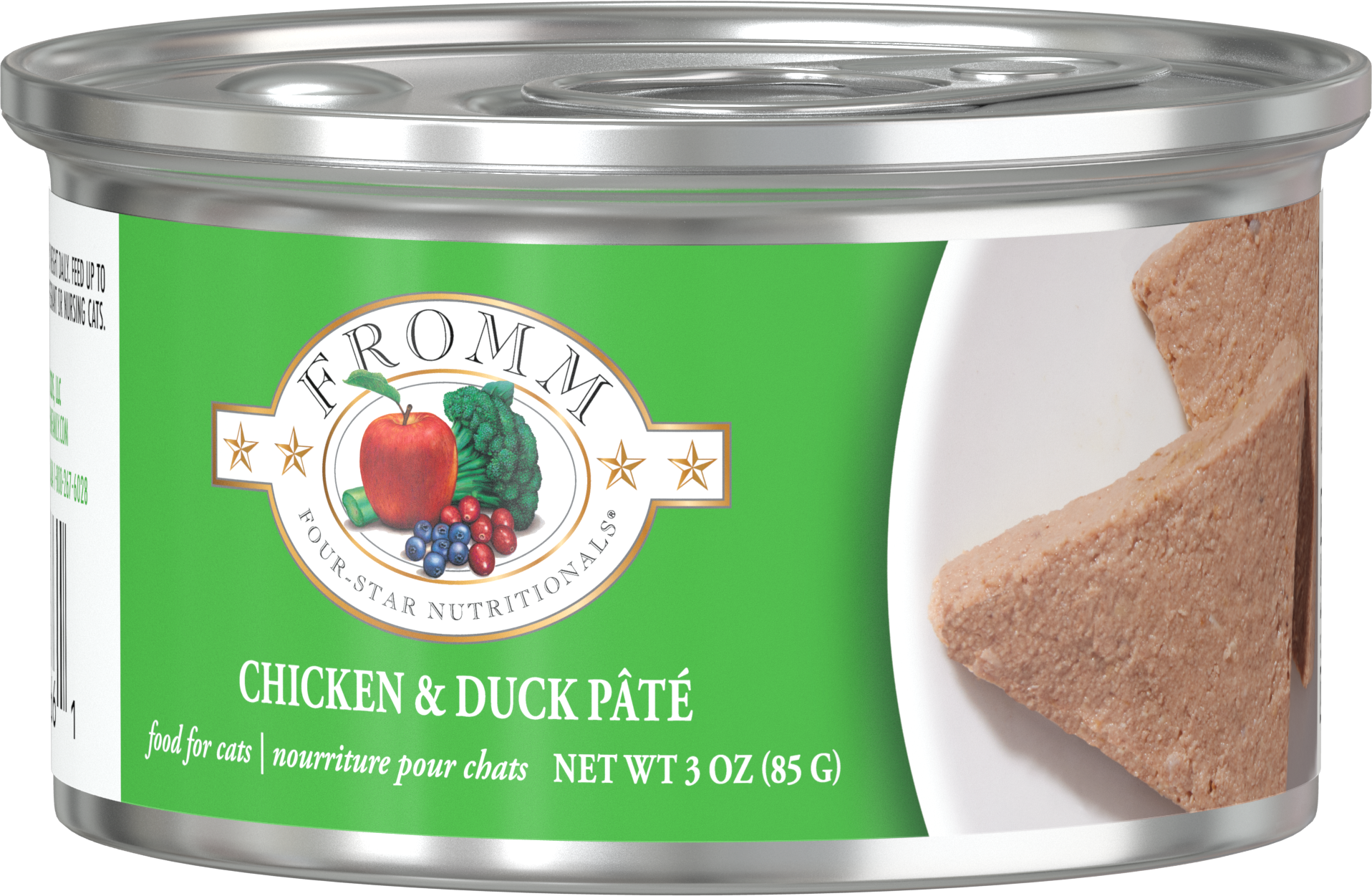 Fromm Chicken & Duck Pate Cat Can 3oz-Four Muddy Paws