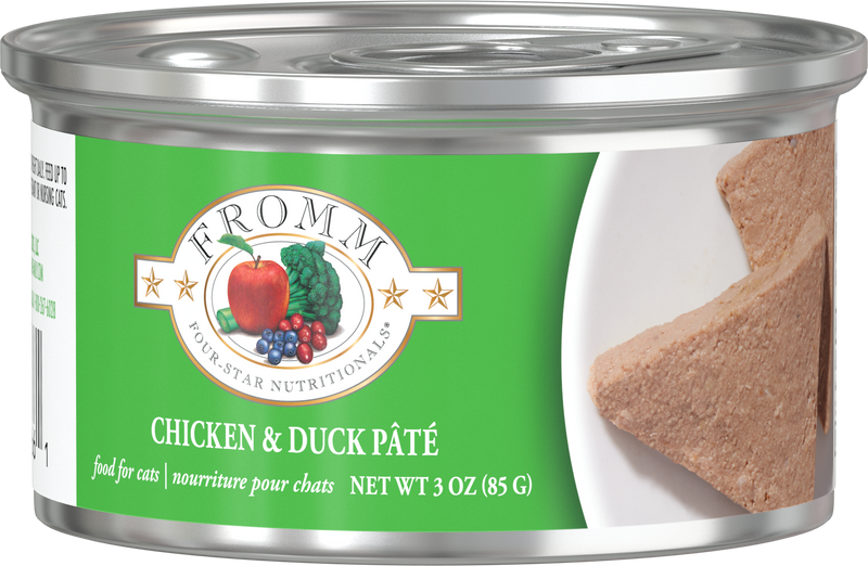 Fromm Chicken & Duck Pate Cat Can 3oz-Four Muddy Paws