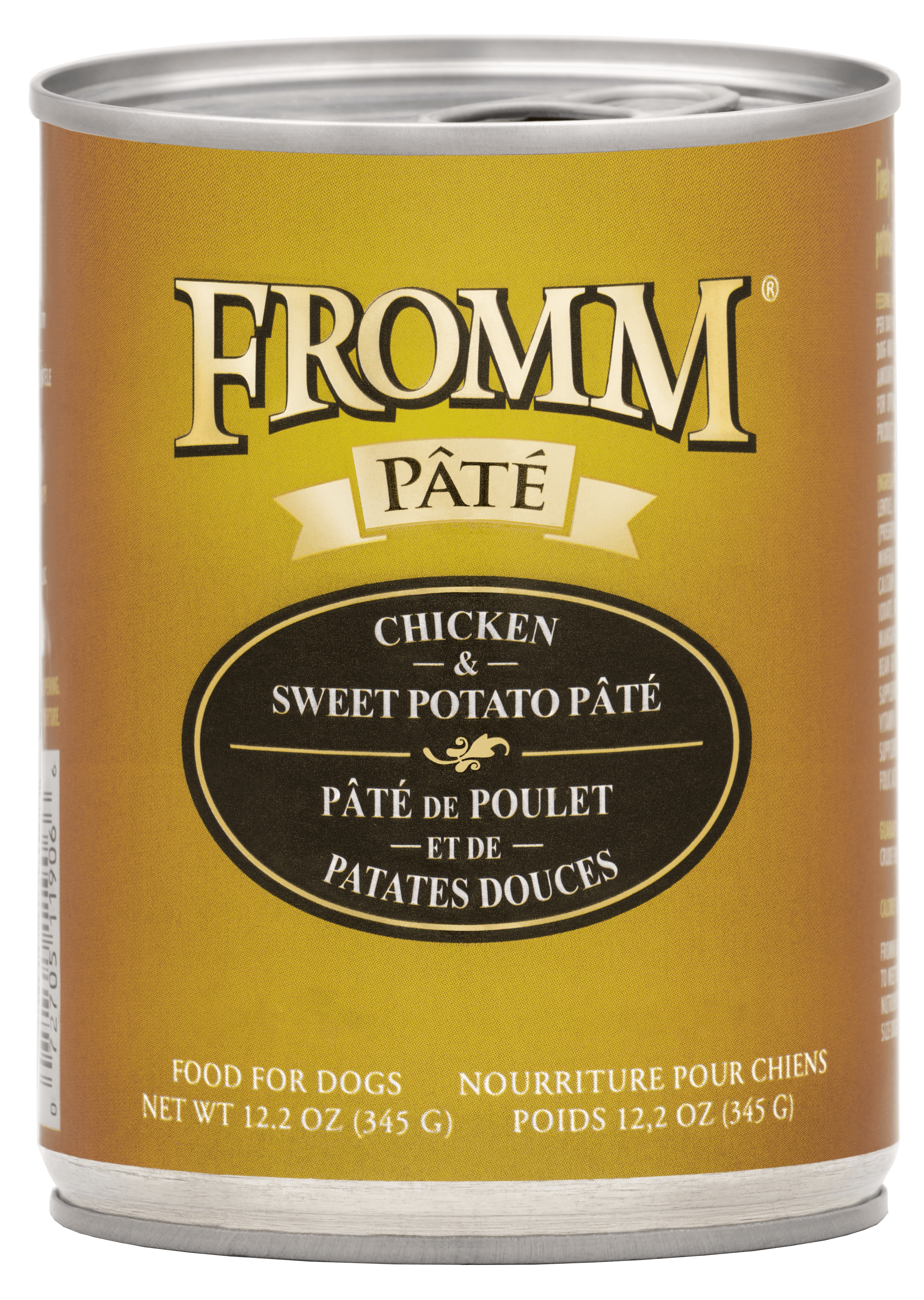 Fromm Chicken & Sweet Potato Pate Can 12.2oz-Four Muddy Paws