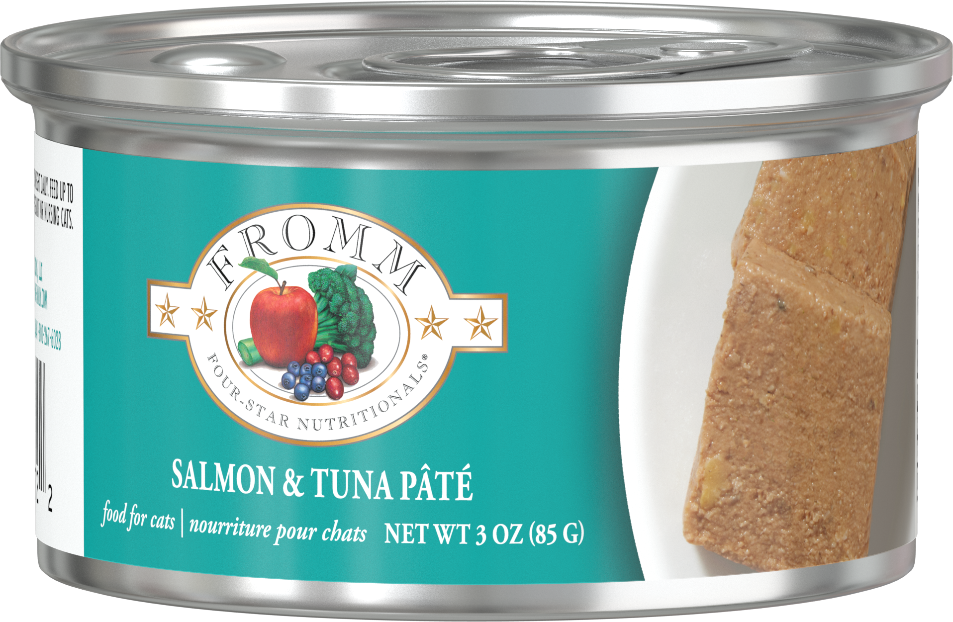 Fromm Chicken & Tuna Pate Cat Can 3oz-Four Muddy Paws