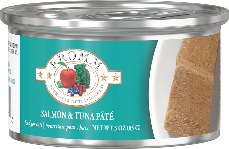 Fromm Chicken & Tuna Pate Cat Can 3oz-Four Muddy Paws