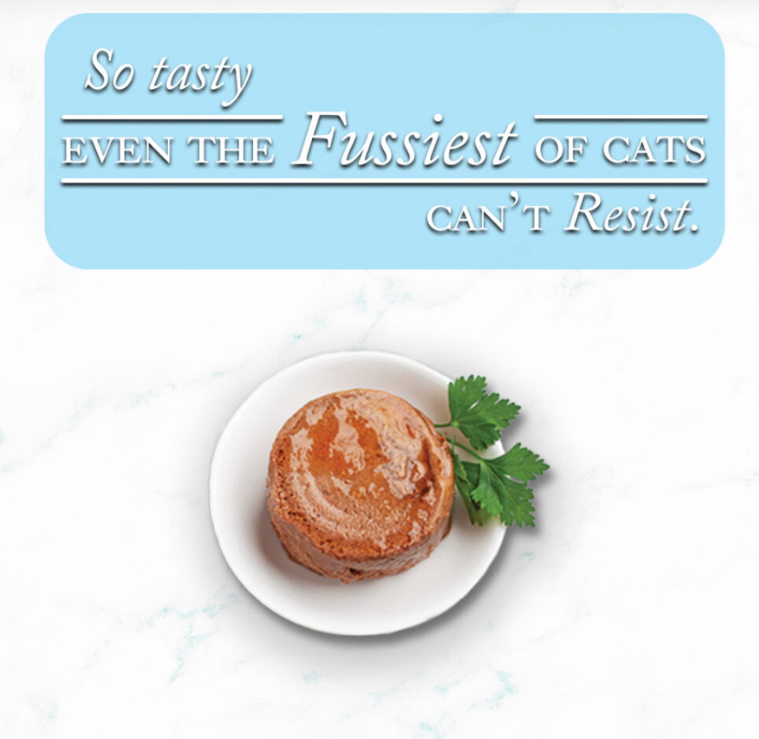 Fussie Cat Fine Dining Pate Tuna & Veggie Can 2.82oz-Four Muddy Paws