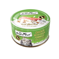 Fussie Cat Premium Chicken Duck in Goat Milk 2.47oz-Four Muddy Paws