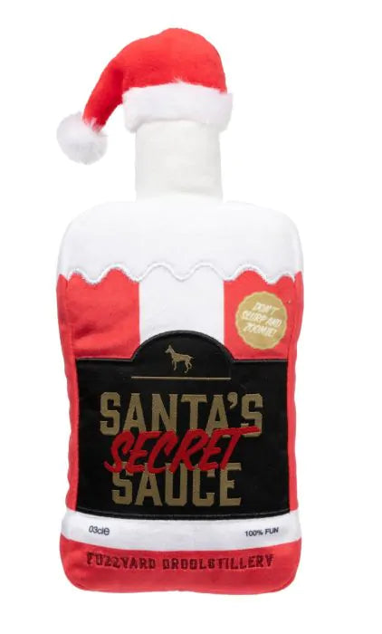 FuzzYard Santa's Secret Sauce Dog Toy-Four Muddy Paws