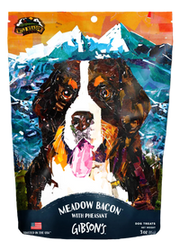 Gibsons Meadow Bacon w/ Pheasant Treats 3oz-Four Muddy Paws