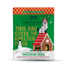 Give Pet Gingerbone House Soft Dog Treat 6oz-Four Muddy Paws