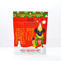 Give Pet Pugly Sweater Soft Dog Treat 6oz-Four Muddy Paws