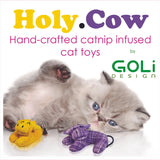 Goli Holy Cow Catnip Toy-Four Muddy Paws