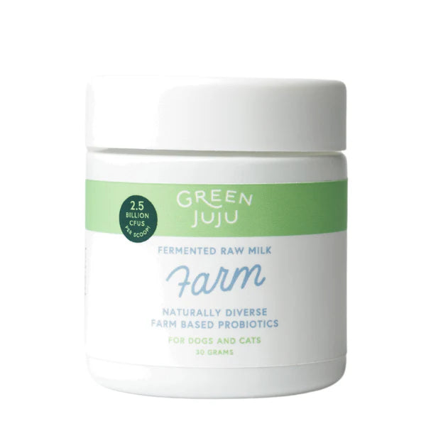 Green Juju Dog/Cat Farm Probiotic 30g-Four Muddy Paws