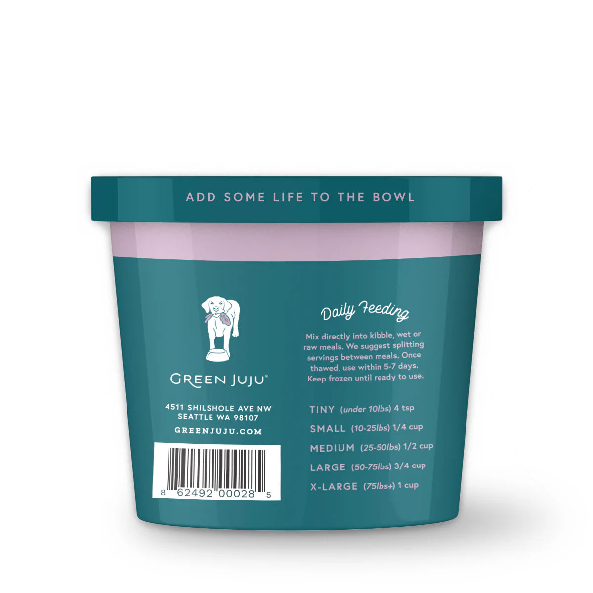Green Juju Frozen Baileys 30oz-Four Muddy Paws