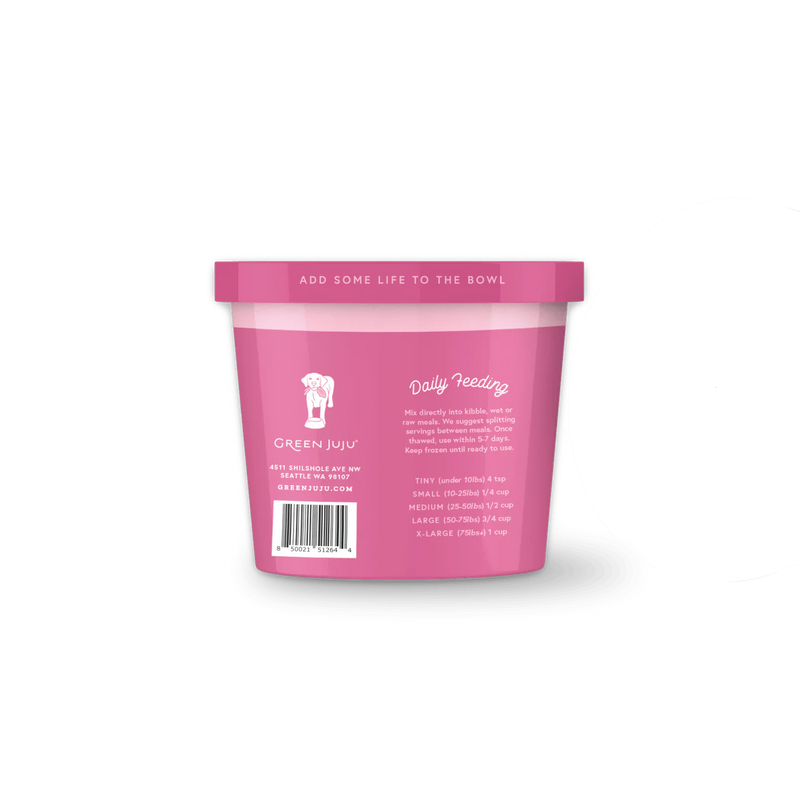 Green Juju Frozen Vitality Blend 15oz-Four Muddy Paws