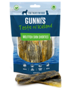Gunni's Short Wolf Fish Skin Treats 2.5oz-Four Muddy Paws