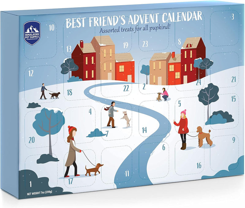 Himalayan Best Friend Advent Calendar-Four Muddy Paws
