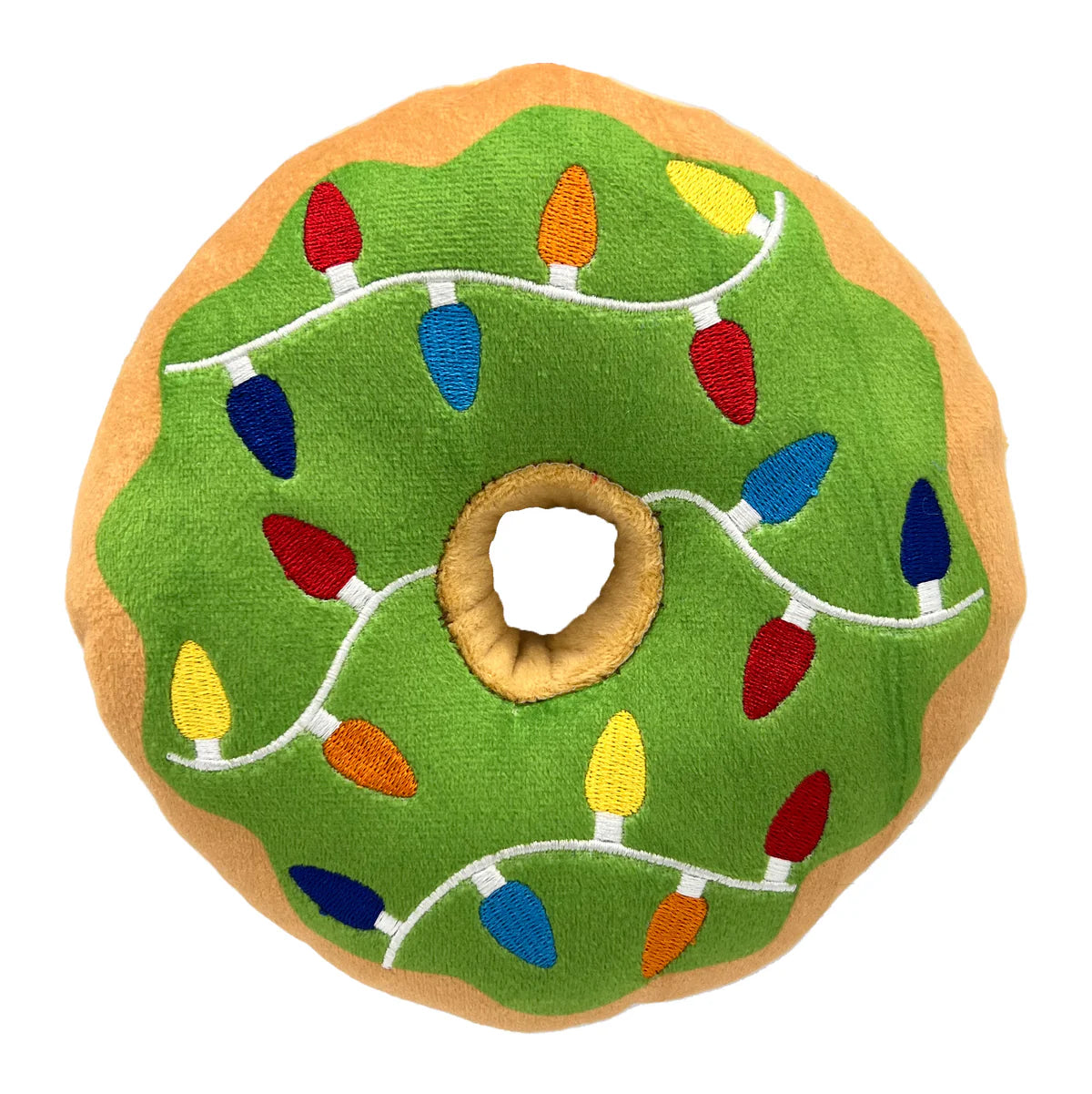 Huxley & Kent Dog Power Plush Lit Donut Small-Four Muddy Paws