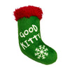 Huxley & Kent Good/Bad Kitty Stocking Cat Toy-Four Muddy Paws