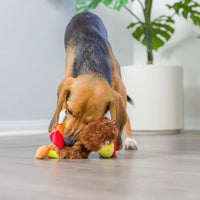 Huxley & Kent Power Plush Wishbone Turkey Dog Toy Small-Four Muddy Paws