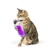 Huxley & Kent Purple Birdy Feathers Refill Cat Toys 2pk-Four Muddy Paws