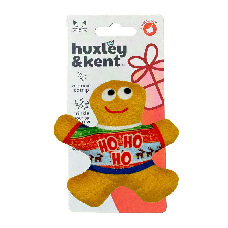 Huxley & Kent Ugly Sweater G-Man Cat Toy-Four Muddy Paws