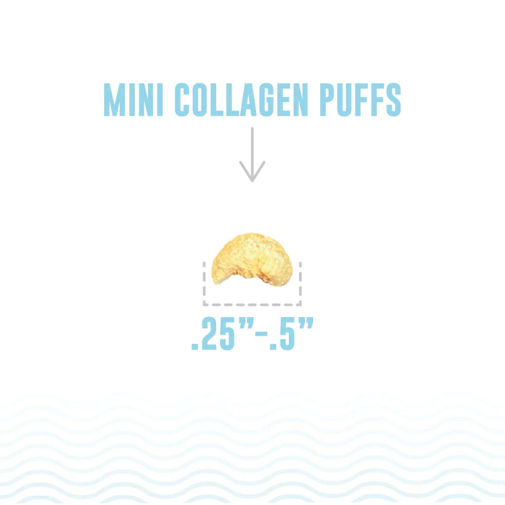 Icelandic Beef Collagen Fish Puff Cat Treats .5oz-Four Muddy Paws