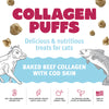 Icelandic Beef Collagen Fish Puff Cat Treats .5oz-Four Muddy Paws