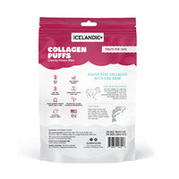 Icelandic Beef Collagen Fish Puff Cat Treats .5oz-Four Muddy Paws