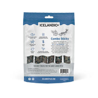 Icelandic Cod & Blueberry Combo Stick Dog Treats 2oz-Four Muddy Paws