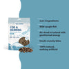 Icelandic Cod Herring Combo Bites Cat Treats 1.7oz-Four Muddy Paws