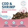 Icelandic Cod & Shrimp Combo Bites Cat Treats 1.7oz-Four Muddy Paws