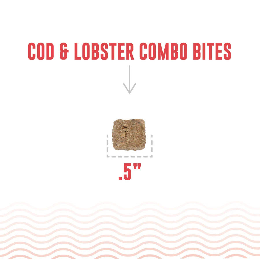 Icelandic Combo Bites Cod & Lobster Dog Treats 3oz-Four Muddy Paws